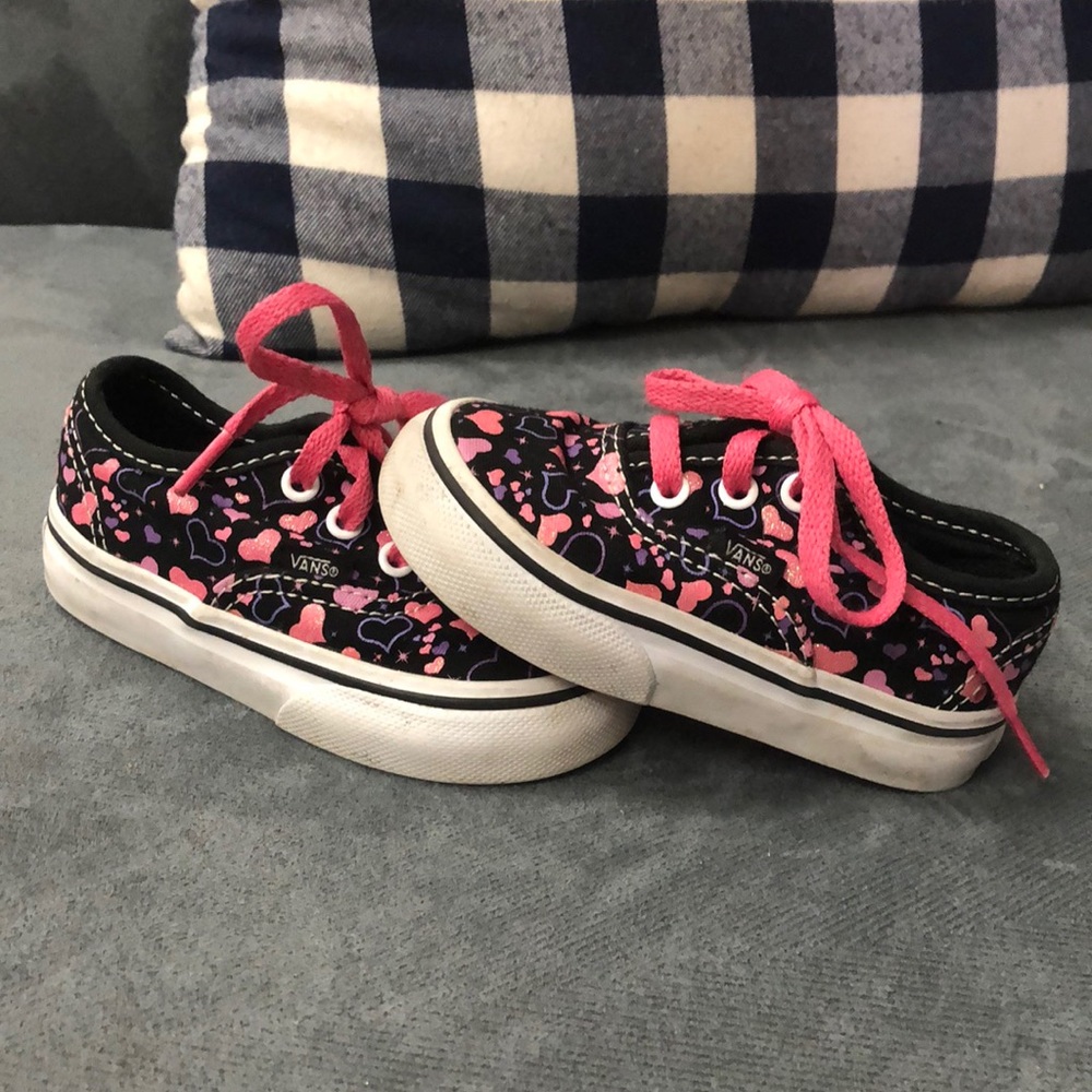 Toddler Vans, Laceups size 4.5 EUC